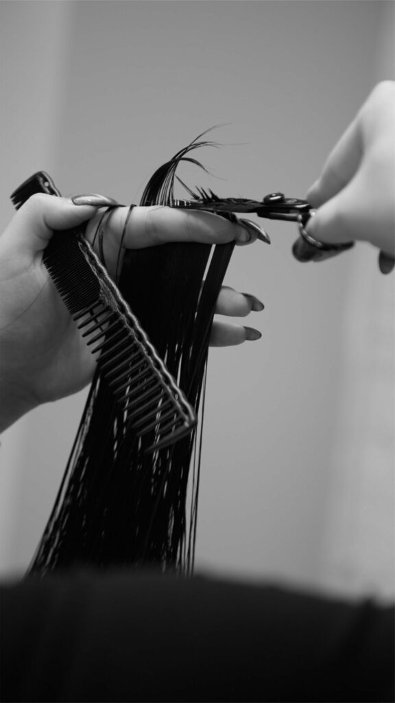 Precision Cutting at La Louve Private Hair Academy