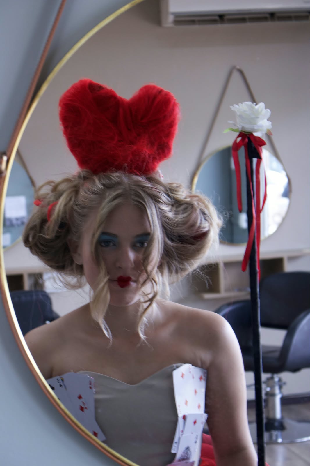Student at the 2025 La Louve Hair Show